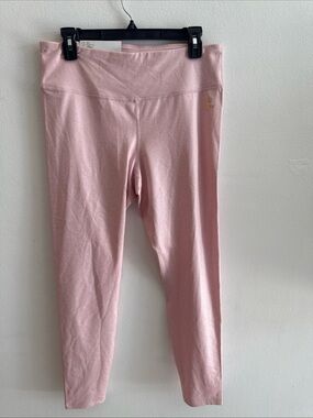 Juicy Couture Light Pink Leggings with Gold Accent